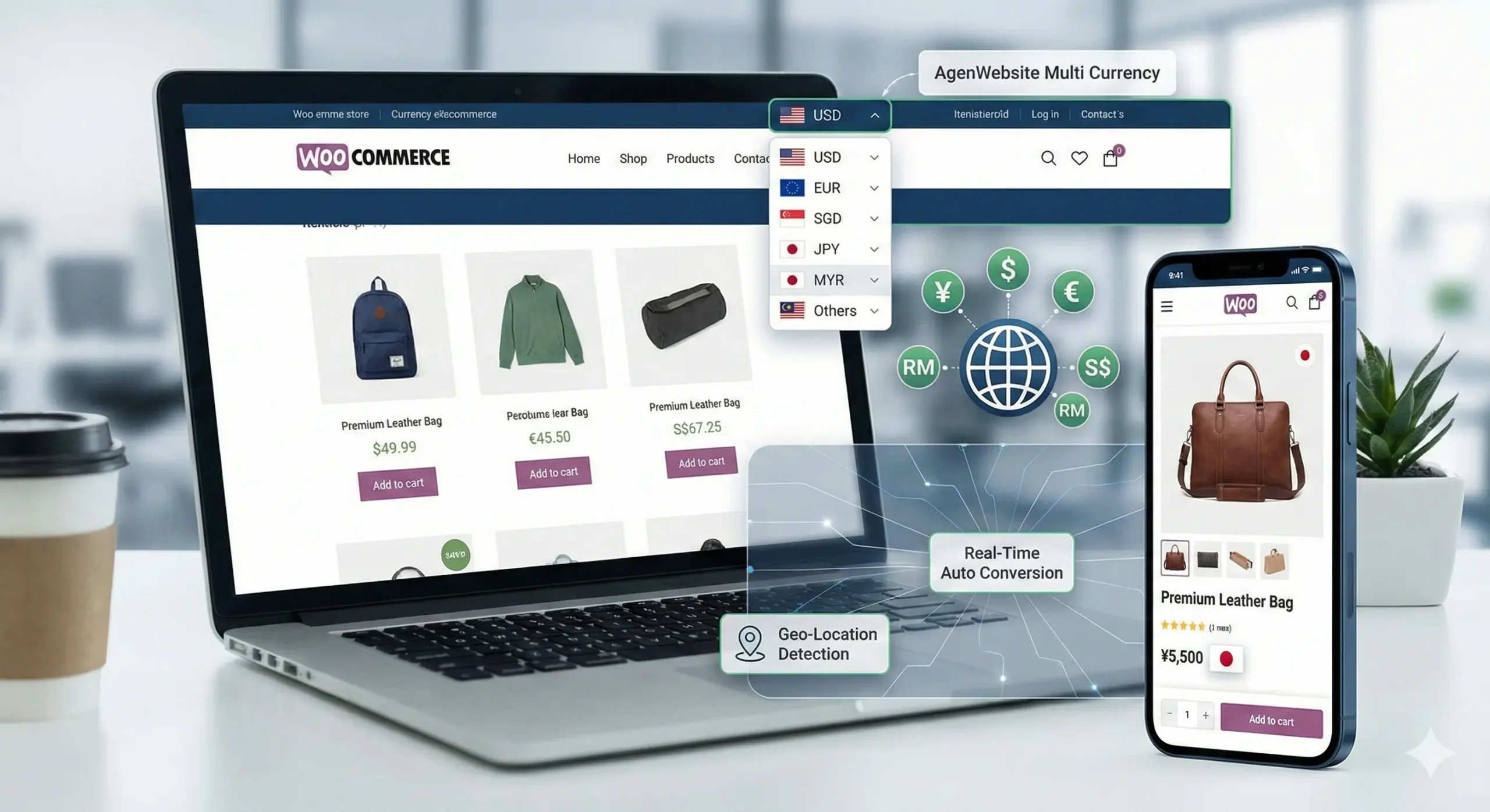 Ubah Toko WooCommerce Anda Menjadi Toko Online Multi Mata Uang dalam Hitungan Menit