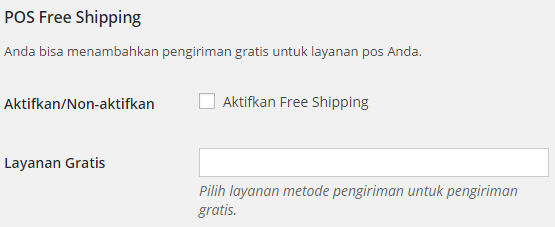 Free Shipping pos