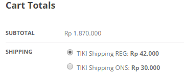 WooCommerce TIKI Shipping