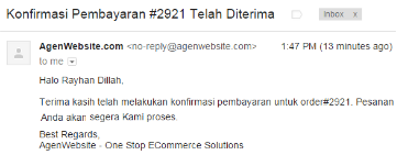 WooCommerce Konfirmasi Pembayaran