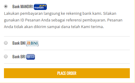 WooCommerce Indonesia Bank