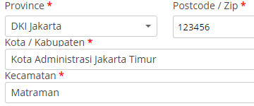 WooCommerce JNE Shipping