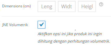 WooCommerce JNE Shipping