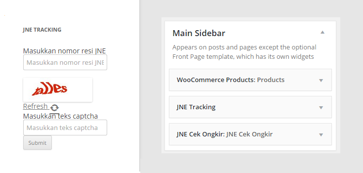 WooCommerce JNE Shipping