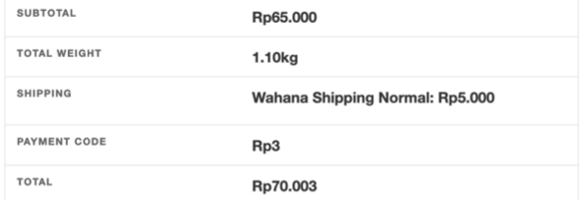 WooCommerce Wahana Shipping