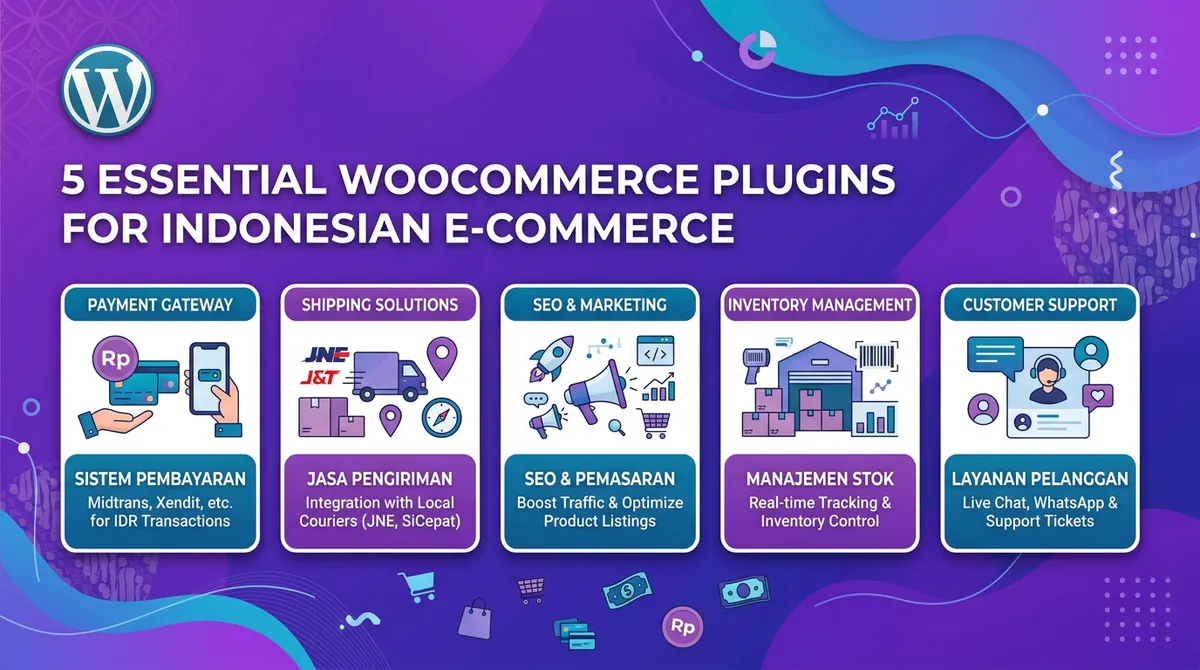 5 Plugin WooCommerce Wajib untuk Toko Online Indonesia 2026