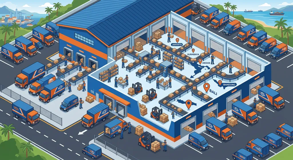 Multi Kurir Indonesia JNE JT SiCepat